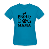 Woman's T-Shirt - turquoise